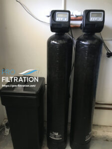 Clack carbon and softener