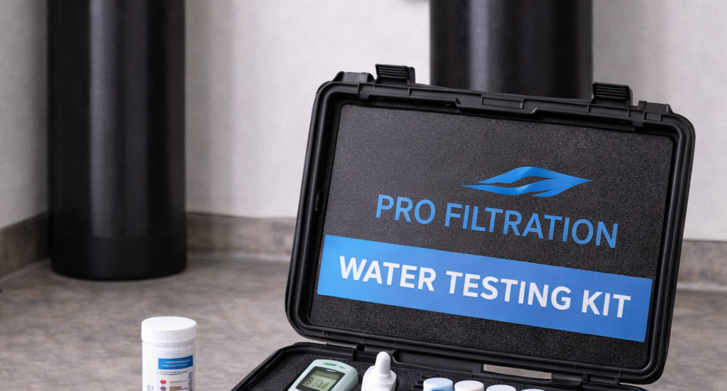 professional water quality testing for residential water treatment