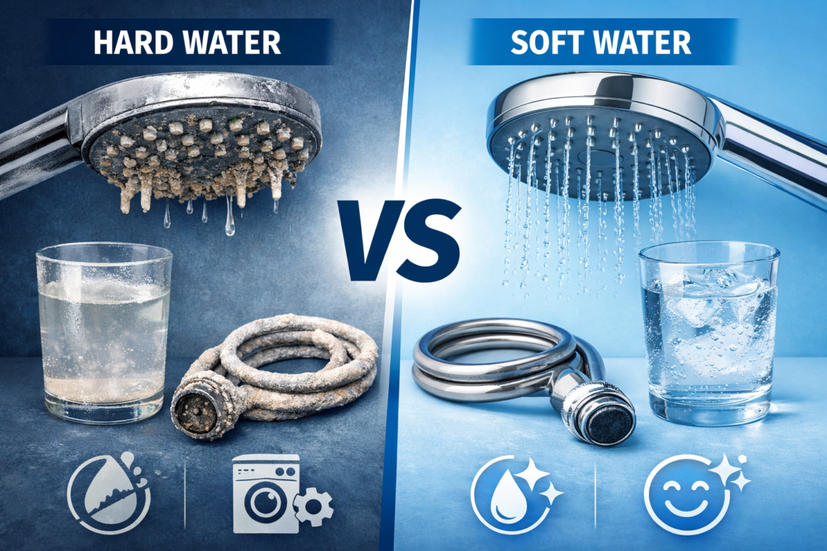 Hard Water vs Soft Water: What’s the Difference and Why It Matters